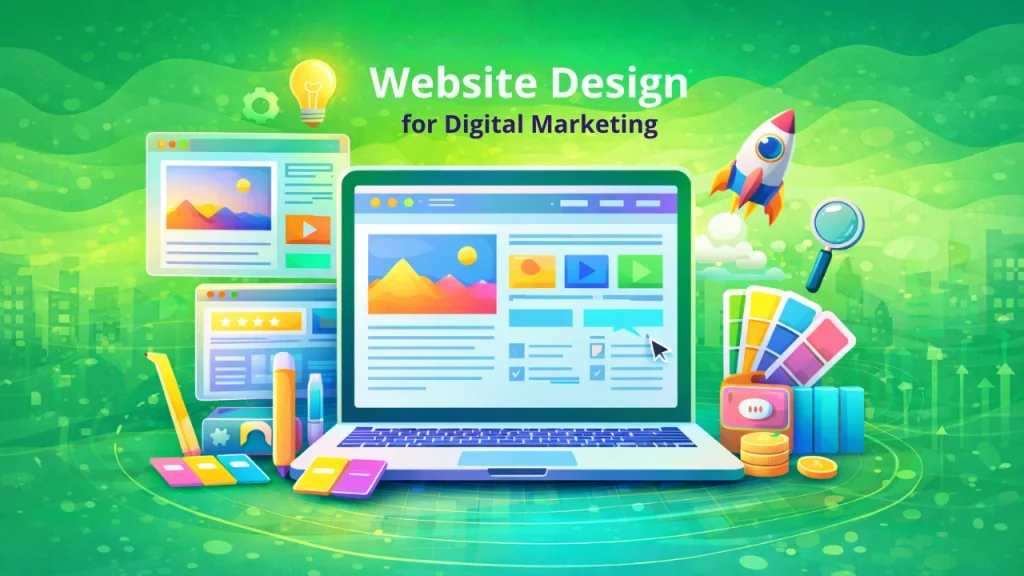 professional website design for digital marketing