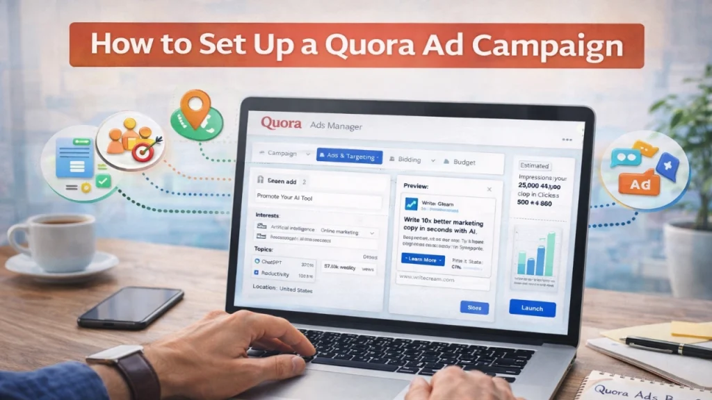 How to Set Up Your First Quora Ad Campaign